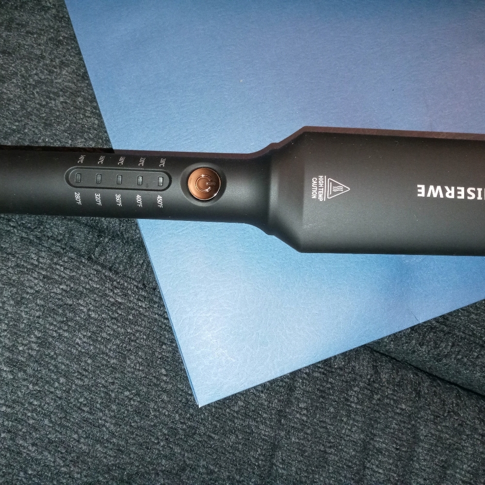 Straightener brush
